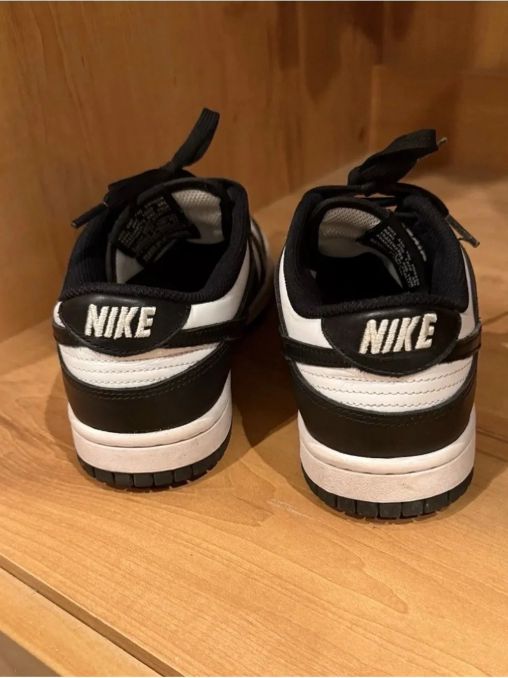 Nike Dunk Low Panda Black and White Low-Top Sneakers